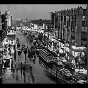 Print of The Bronx in 1931 on Fordham Road